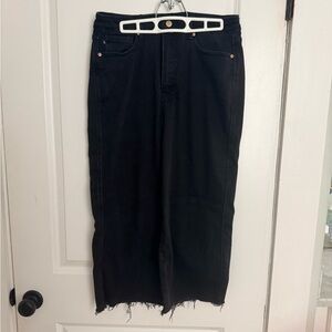 Judy Blue Black Straight-Leg Denim Jeans